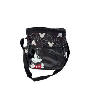 Disney Baby Mickey Mouse Diaper Bag Adjustable Strap Zipper Closure